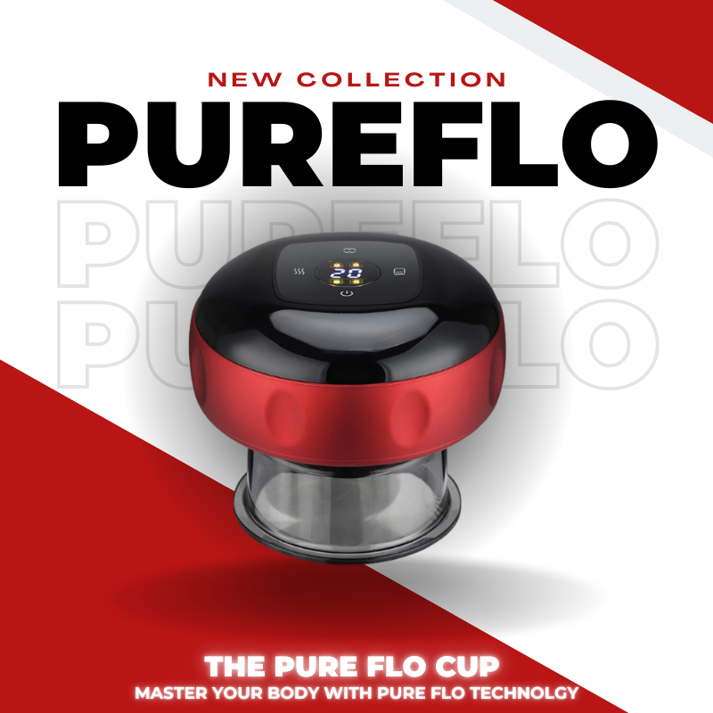 The PureFlo Cup Electronic Cupping Massager